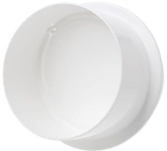 Pipe Draft Blocker Backdraft Damper Ventilation Duct Inline Extractor Fan Vent Back Draught Shutter (Color : 100mm)