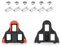 HOUSON Fahrrad Cleats, Fahrrad Schuhplatten Radfahren Rennrad Schuhplatten Set kompatibel mit SPD (SH-10/SH-11/SH-12) Cleats System 0°