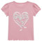 GUESS T-Shirt Logo Rosa Rosa A60U