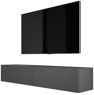 Mobile TV sospeso, D: L: 170 cm, A: 34 cm, P: 32 cm, ANTRACITE