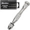 21 Pieces Pin Vise Hand Drills Bits Set Include Pin Vise Spiral Hand Drill Rotary Tool with 20 Pieces 0.3-1.6 mm Micro Twist Drill Bits for Resin Casting Molds Clay Craft DIY Jewelry Wood