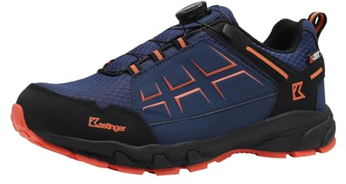 Kastinger Herren KOMPAR Low XT KTX Wanderschuh, dk Navy/Flame, 44 EU