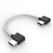 CHXINGCHEN USB C to USB C 15CM Nylon Braided Remote Controller Cable for DJI Mini 2,Mavic 3,Air 2S,Mavic Air 2,OTG RC Phablet(15cm/5.9inch)