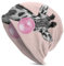 FJQWKLF Süße Giraffe bläst Seifenblasen, Slouchy Beanie, Chemo-Mütze, Krebs-Kopfbedeckung, Strickmütze, Schal, Schlafmütze für Damen und Herren