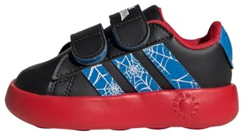 adidas Unisex Kids x Marvel Spider-Man Grand Court Kids Schuh