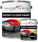 2 Pack Epoxy Garage Concrete Floor Paint - 2.5 Litre (Black)