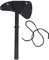Camping Hatchet Hex Set, Schrauben Stahlkrümmte Blatt Tragbare Multifunktionale Axt für Feuerwehringenieure Im Freien Im Freien Im Freien