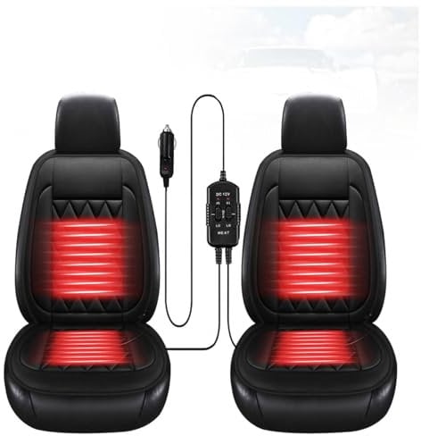 Wizvox Auto Sitz Auflage, Winter Sitzbezug Auto Vordersitz Mit Voller Rückenlehne Pkw Sitzauflage für Fahrzeuge,Büro Zweisitzer