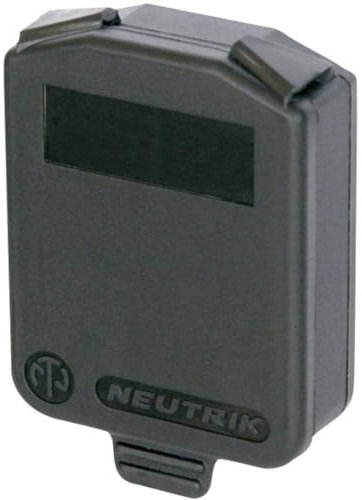 Neutrik SCDX Dichtklappe für alle D-Form Einbaubuchsen