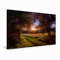 Premium Textil-Leinwand 75 x 50 cm Quer-Format Sonnenuntergang bei Annaberg | Wandbild, HD-Bild auf Keilrahmen, Fertigbild auf hochwertigem Vlies, Leinwanddruck von Matthias Bellmann