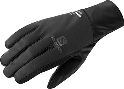 Salomon Unisex Leichte Handschuhe EQUIPE GLOVE U, Schwarz/Schwarz, Gr. 2XL, LC1185100