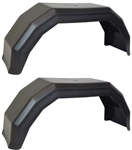 Bits4Reasons Paire de garde-boue en plastique pour roues de remorque de 20,3 cm MP265 - 490 x 140 x 200 cm