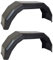 Bits4Reasons Paire de garde-boue en plastique pour roues de remorque de 20,3 cm MP265 - 490 x 140 x 200 cm