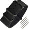 Masar 22mm Zulu, Nato Voll schwarz Heavy Duty - Armband - uhrenarmband, Watch Strap Uhr 22 Zulu Fullblack