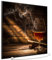 STEINFELD Bild Infrarotheizung mit Thermostat | Made in Germany | viele Motive 350-1200 Watt Rahmen schwarz (1200 Watt, 004 Whisky mit Zigarre)