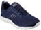 Skechers Track Broader, Zapatillas de Deporte Hombre, Navy Mesh Pu, 45.5 EU
