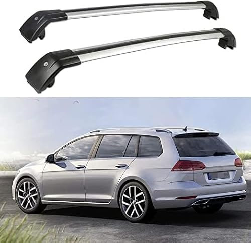 2 Stück Auto-Dachträger Für VW Golf Variant Sportcombi 2013+, Querträger Gepäck Cargo Top Dachgepäckträger