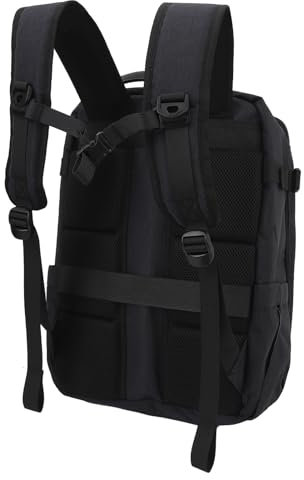 Sac à Dos Solaire, Sac à Dos alimenté par Panneau Solaire 12W, Sac de Rangement de Grande capacité avec Poignée et Sangles, Sac à Dos Solaire Extérieur étanche pour la Photographie