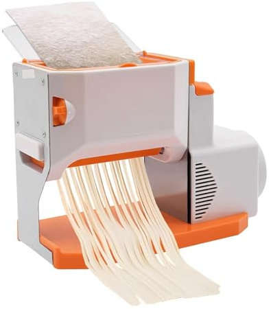 Taygate Machine à pâtes électrique Machine à pâtes électrique, Machine à pâtes Automatique réglable avec 4 têtes de Coupe (3 mm + 4 mm + 2 mm + 9 mm)
