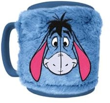 Pyramid International - Fuzzy Mug Bourriquet - Tasse en Céramique avec Fourrure Amovible - 440ml - Café & Thé Chaud ou Froid