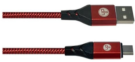 Blendend Cable USB A a Tipo C 2m, conexión rápida, compatible con carga y transferencia de datos, ideal para dispositivos móviles y accesorios.
