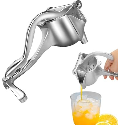 Edelstahl-Entsafter, Handpresse, Robuste Handentsafter, Manuelle Entsafter, Handpresse, Presse Für Zitrone, Granatapfel, Orange, Küchenwerkzeug