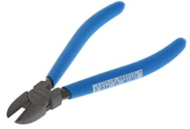 GEDORE Seitenschneider für mittelharten Draht bis 1,6 mm, schwedisch, Antirutsch-Griff, gehärtet, Länge 140 mm, 8314-140 TL
