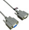 rhinocables - 9 Pin Serial Extension Lead | Male to Female RS232 Cable | Compatible with Printers & Scanners | Precise Signal Transmission | Easy Installation, 2m
