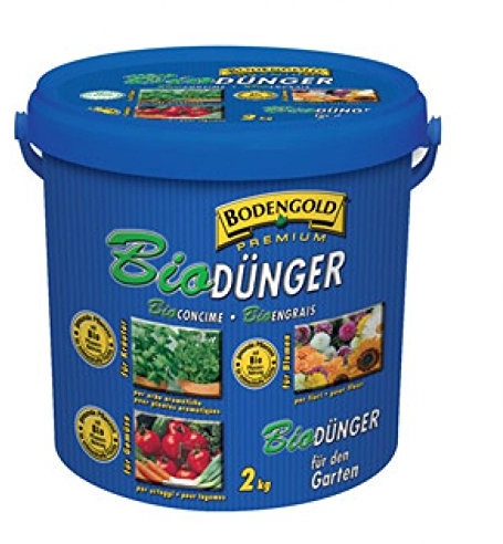 Dünger BODENGOLD Bio-Gartendünger 2kg Eimer