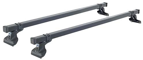 Cruz 923–105 kommerziellen Stahl Dachträger Bar Rack, Set von 2