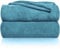Gräfenstayn® Kuscheldecke flauschig & super weich - hochwertige Fleecedecke auch als Wohndecke, Tagesdecke, Sofadecke & Wohnzimmer geeignet - Überwurf Decke Sofa & Couch (Türkis, 200x150 cm)