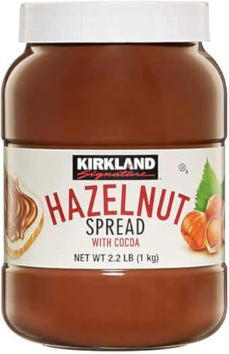 Kirkland Signature Hazelnut Chocolate Spread with Cocoa Jars 1kg