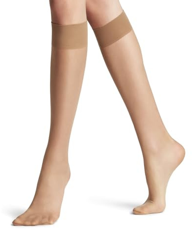 FALKE Seidenglatt Kniestrümpfe | transparent & glänzend