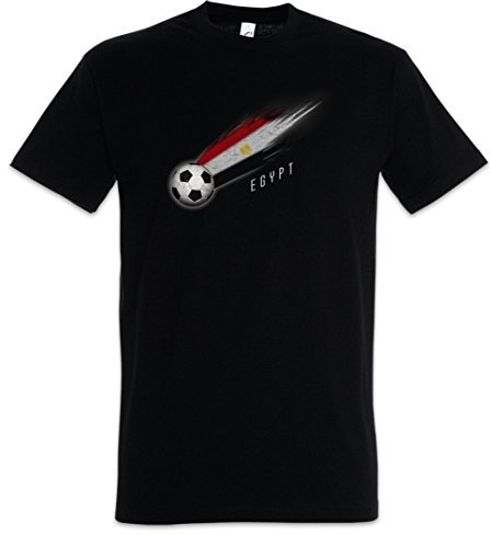 Urban Backwoods Egypt Football Comet I Herren T-Shirt Schwarz Größe M