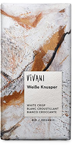 Vivani Chocolat croustillant blanc 100 g - Bio