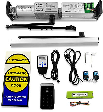 Olide Electric Door Opener,Industrial Automatic Door Closer for Disabled,for Office and Home Safety and Security