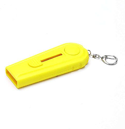 Casiz apribottiglie personalizzato, mini apribottiglie a forma di pistola, apribottiglie, apribottiglie per sparare tappi di birra, spara oltre 5 metri Straight Version of Yellow