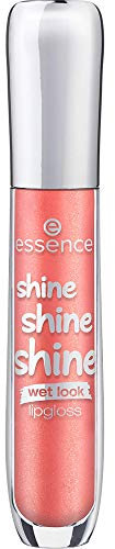 essence Lipgloss, Lip Gloss, Nr. 22 Peaches and Cream, pink, glänzend, vegan, ölfrei (5ml)
