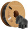 Polymaker 70821 PolyTerra PLA Filament PLA 2.85mm 1000g Schwarz (matt) 1St.