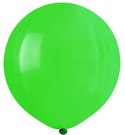 Busta 25 palloncini in lattice naturale Premium Quality G150 (Ø 48cm / 19), verde scuro