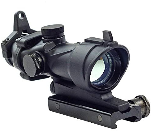 OPTACS 1x32 - ACOG Style - Red/Green Dot; EIN Nachbau eines bekannten ACOG Zielfernrohres, das es jetzt auch als 1x32 Red/Green Dot für Armbrüste gibt