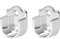 TGUS Lot de 2/4/6 supports de tige à bride en alliage de zinc pour tringle à rideau de douche, support de penderie, support de barre de rideau de douche robuste (19 mm, 2 pièces),