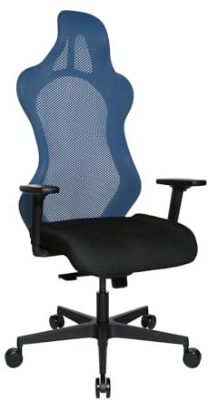 Topstar Bürostuhl Gamingstuhl Sitness RS Sport inkl. Armlehnen schwarz/schwarz Petrol