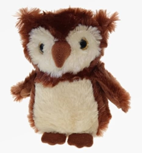 Cornelissen - 1043108 - Eule, Braun, Plüsch, Stofftier, 13cm, Waschbar bis 30 Grad