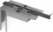 Merveille - Lot de 2 Supports Universel SUPERMAXI N pour Tablette Radiateur - Fixation sans Perçage - pour Étagère Radiateur de 16 à 20 cm de Large - Fabrication Française