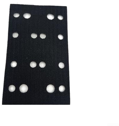 Besttoolifes Schnittstellen-Pad für selbstansaugende pneumatische Schleifmaschinen, Palettenpolierer, schützendes Velour-Pad für Feinschleifen, Konturschleifen, Staubentfernung (80 x 133 mm, 10