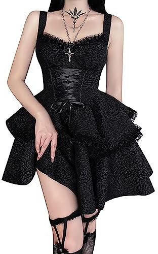 YINGWIN Rose Textur Abendkleider Gothic Kleidung Damen Kleid Hochzeitsgast Damen Ballkleid Cocktailkleid