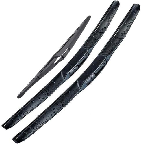 AXFSHJD Wischerblätter vorne und hinten Für Nissan Qashqai J11 2013-2018 Autowischerblätter Scheibenwischer Autofenster