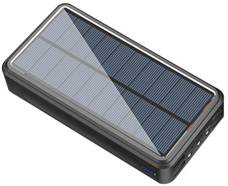 Power Bank - Portable Charger | Solar Charger Power Bank | 50000 MAh Fast Charging Portable Charger, Durable Cell Phone Charger External Battery Pack, Solar Charger - Solar Powered Portable Charger