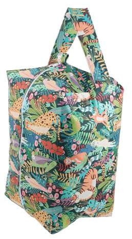 Toyvian Wickeltasche Aufbewahrungstasche Windel Aufbewahrung Windeltasche Nass Trocken Tasche Organizer Für Kindergarten Und Reisen